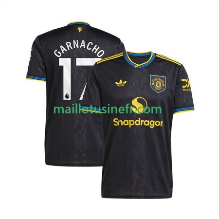 Maillot de Foot Manchester United Alejandro Garnacho 17 Troisième 2025-26
